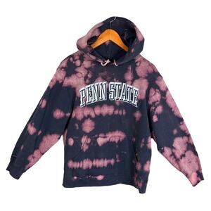 Jansport Penn State  Pullover Hoodie Navy Pink School Spirit Collegiate Size M